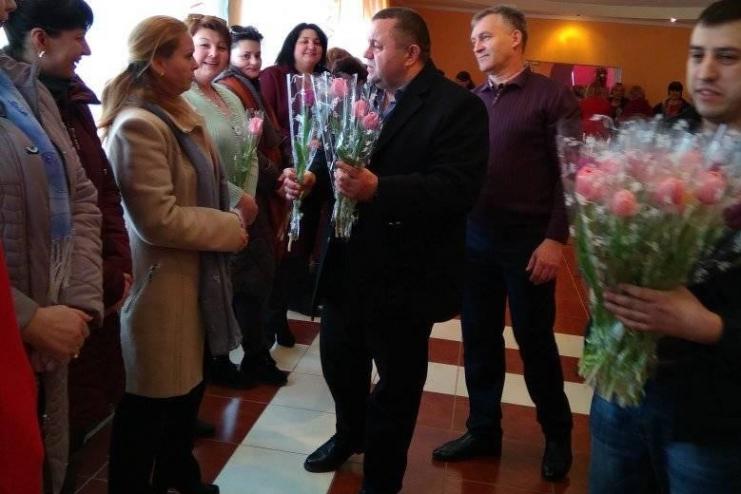 Тюльпаны от головы Тарутинской громады