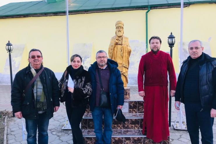 Уникальный храм Украины, расположенный в Килии, посетила делегация из Армении