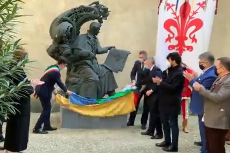 В італійському місті Флоренція урочисто відкрили пам’ятник Тарасу Шевченку