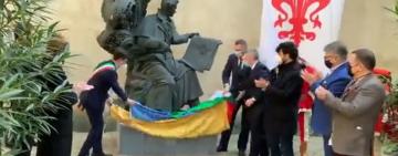 В італійському місті Флоренція урочисто відкрили пам’ятник Тарасу Шевченку