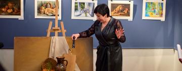 В Белгород-Днестровском прошло открытие фотовыставки Юлии Волк "Взгляд через объектив"