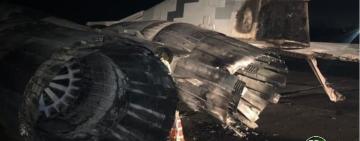 Украинский офицер протаранил истребитель на своём авто - СМИ