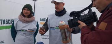 На берегу Днестровского лимана прошли народные гуляния