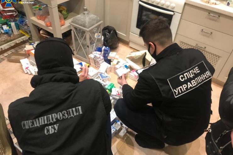В Одессе СБУ заблокировала переправку из РФ несертифицированных  психотропов на 1 млн гривен