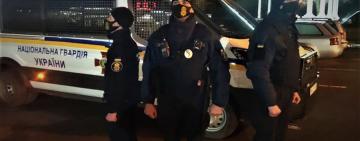 Нацгвардия и полиция Аккермана провели совместную профилактическую отработку