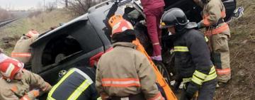 На Одещині врятовано двох постраждалих внаслідок ДТП