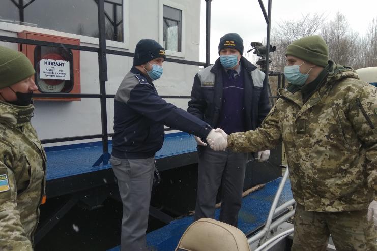 ПРИКОРДОННИКИ УКРАЇНИ ТА РУМУНІЇ ВІДНОВИЛИ СПІЛЬНІ ПАТРУЛЮВАННЯ ДЕРЖАВНОГО КОРДОНУ НА РІЧЦІ ДУНАЙ