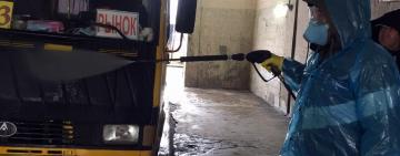 Автопредприятие Аккермана ежедневно проводит санобработку ТС