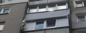 На Одесчине женщина сорвалась с 9 этажа, спасаясь от пожара, и погибла