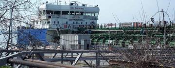 В порт Рени впервые зашел танкер «Professor Aziz Aliyev» с дизтопливом