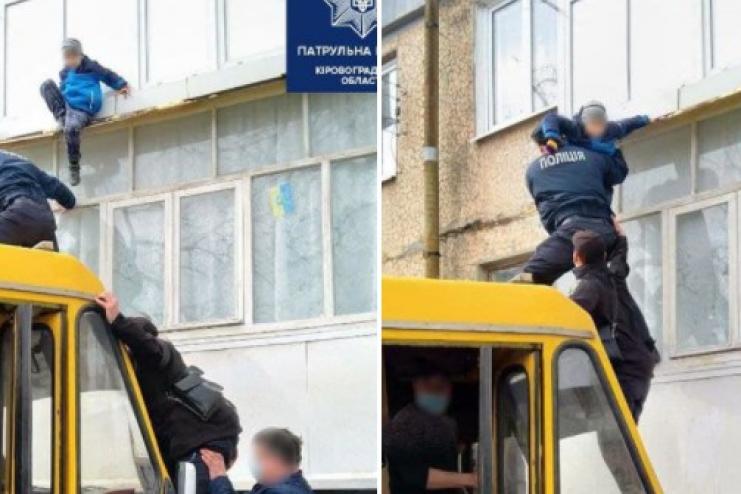 Патрульные и водитель маршрутки спасли малыша: не все герои носят плащи