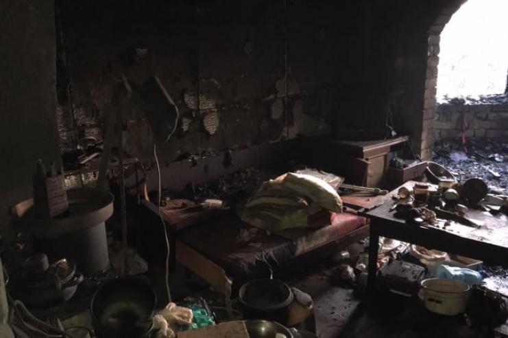 На пожаре в Одесской области погибла женщина, и пострадал мужчина