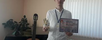 Воспитанник Тарутинской музыкальной школы стал лауреатом Международного фестиваля-конкурса