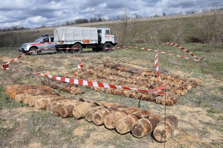 Одеська область: чоловік знайшов 345 вибухонебезпечних предметів часів Другої світової війни