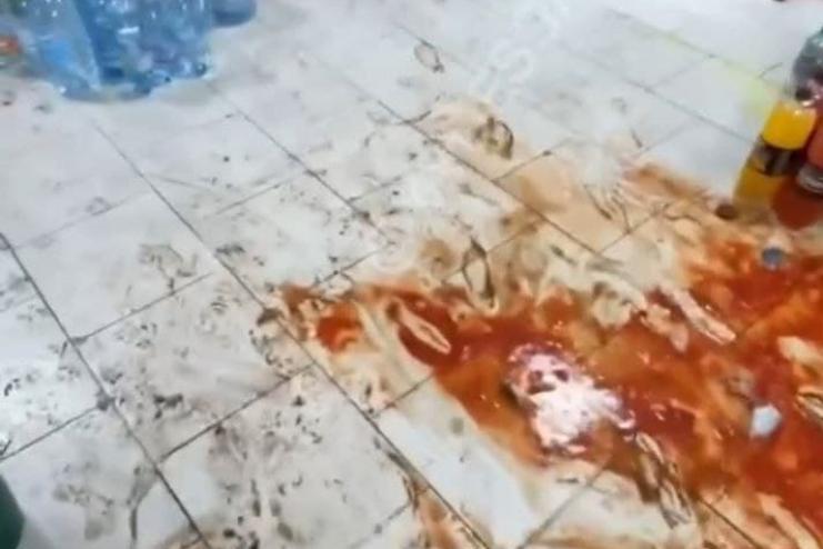 В Измаиле парень приревновал девушку и разнес магазин (видео)