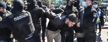 В Одессе задержали протестующих против «тарифного геноцида»