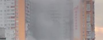 ПЛАМЯ И ВЫСОТА: В ОДЕССЕ В ЖК "АПЕЛЬСИН" ГОРЕЛ 24 ЭТАЖ