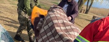 В Одесской области пограничники спасли мужчину, который чуть не утонул 