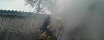 В Одесской области спасатели ликвидировали пожар в частном домохозяйстве