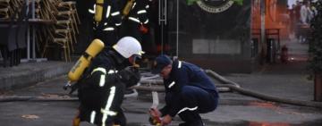 В Одессе сгорел дотла ресторан "Щастье": семь человек спасены, в том числе и ребёнок