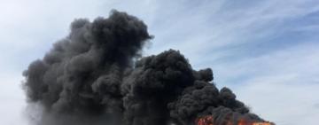 ВТОРОЕ ЧП НА ДОРОГАХ ОДЕСЧИНЫ: ЗАГОРЕЛСЯ ПАССАЖИРСКИЙ АВТОБУС 