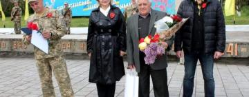 Урочисті заходи з нагоди Дня пам'яті та примирення і Дня Перемоги у селищі Сарата