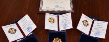 Одесские полицейские, участвовавшие в спецоперации по освобождению заложника, получили награды МВД