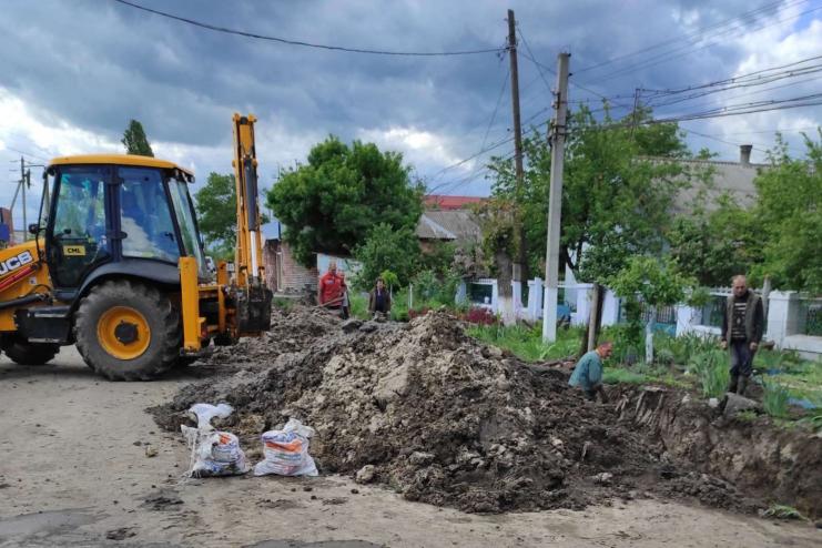  В Арцизі "Водоканал" завершив роботи по заміні водопроводу частини вулиці Карла Маркса