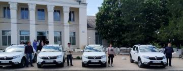 Павлівська громада з новими автомобілями 