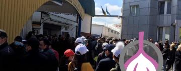 Предприниматели рынка "7 километр" вышли на акцию протеста