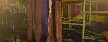 В Одессе сгорел детский аттракцион: вероятная причина - поджог