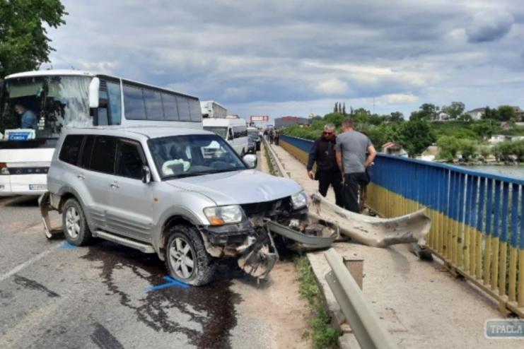 Через аварію на трасі Одеса - Рені ускладненно рух автомобільного транспорту