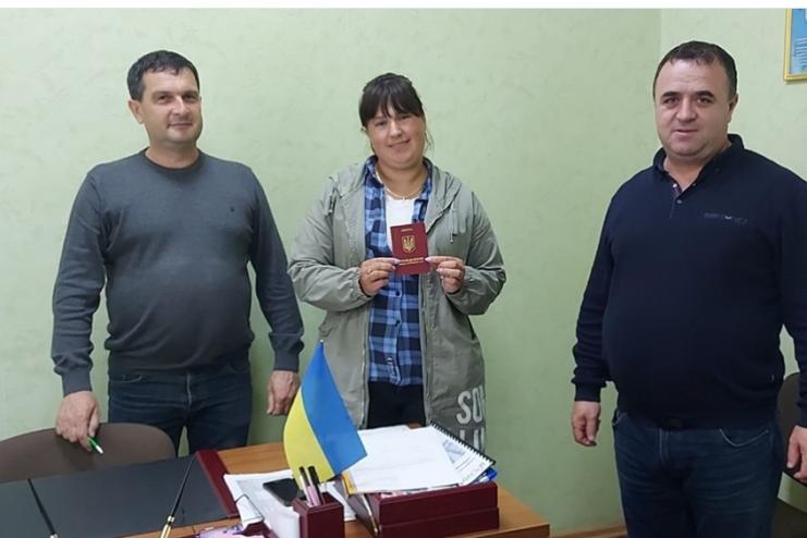 У Павлівській громаді вручено перше посвідчення багатодітної родини