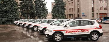 Амбулаторії Одещини отримали 31 автомобіль Suzuki S4