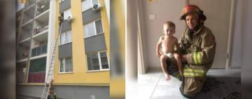Двухлетний мальчик закрыл маму на балконе: пришлось вызывать спасателей