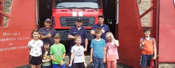 Рисунки "в знак благодарности" для спасателей 