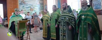  В храме апостола Иоанна Богослова состоялось праздничное богослужение