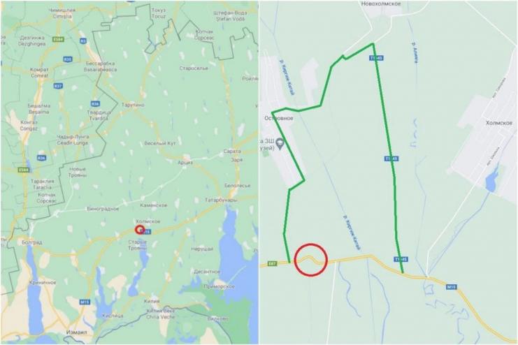 ДО УВАГИ ВОДІЇВ! Ділянка траси Одеса - Рені закрита: деталі, схема об'їзду 