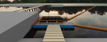 Украинские инженеры разработали механизм для очистки рек от мусора