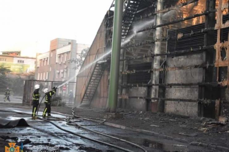 У приватному порту на Одещині горіли склади