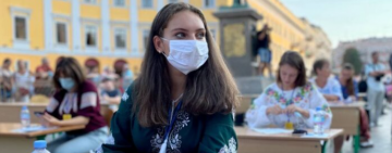 Традиційний масовий диктант пройшов на Приморському бульварі 