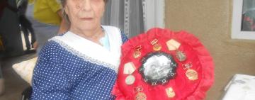 Жительница Бородинской громады Виталия Дондова отметила свое 90-летие