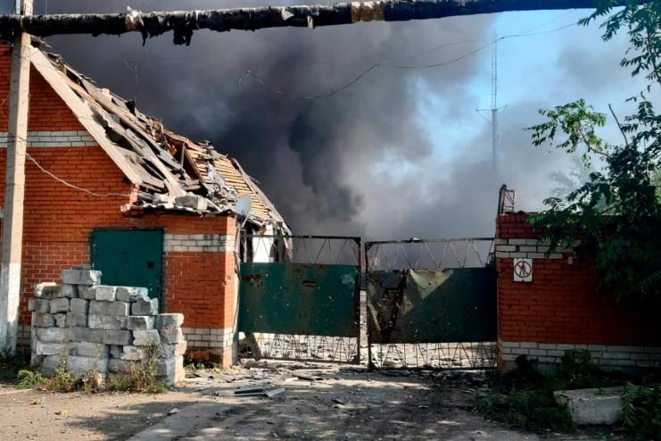 Деталі обстрілу Авдіївки російськими найманцями