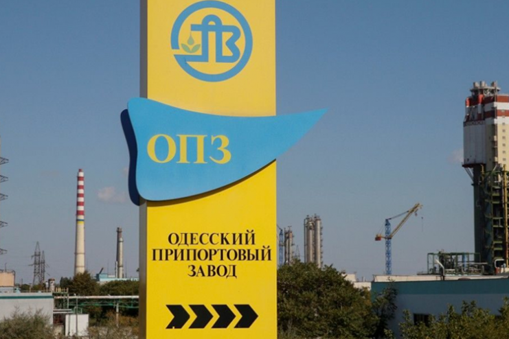 Одесский припортовый завод планирует вернуться к работе с ноября