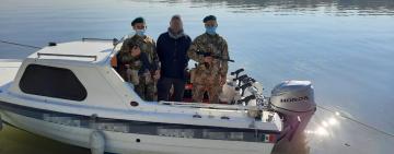 НА ДУНАЇ ЗНОВУ ЗАТРИМАЛИ МОТОРНИЙ ЧОВЕН, ЩО ПОРУШИВ УКРАЇНСЬКИЙ КОРДОН