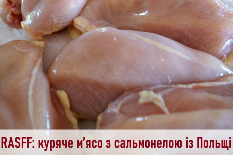 В Одесскую область из Польши привезли опасное мясо  с Salmonella 