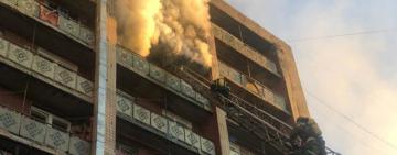 Названа причина пожара в одесском общежитии