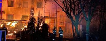 В Одесской области горела база отдыха
