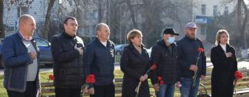 Напередодні Дня Гідності та Свободи у Сараті відбувся мітинг