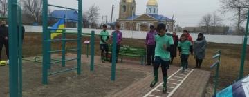 В селі Михайлівка Саратської громади  відкрили спортивний майданчик